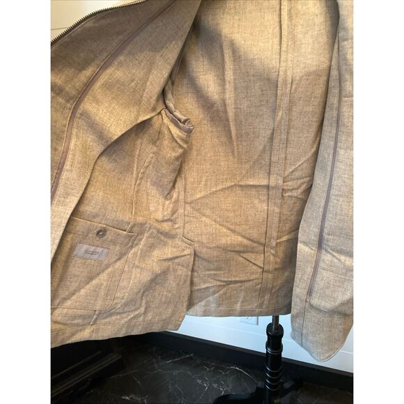 GIASONE Austin Hood Detachable Hood Casual Blazer Jacket Sport Coat Size 42 - Picture 10 of 12